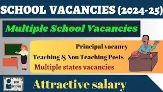 New Teaching jobs 2024-25 | TGT PGT PRT  Principal jobs | 7th pay #dps #teachingjobs