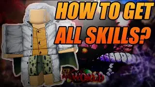 Project New World| How To Get All Skills (Buso, Observation Haki, Flash Step, Sky Walk,..)!| NickRBX