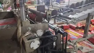 auto paper tube labeling machine