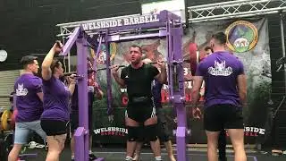 Jay Chadwick 195KG Squat at the GPC-GB 2022 Welsh Championships