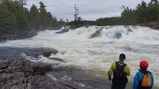 Moon River Falls, high flow.