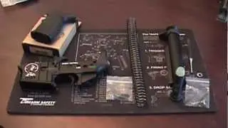 Installing Buffer tube, Spring & Spikes Tactical ST-T2 Heavy buffer.