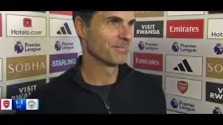 Mikel Arteta Post Match Interview || Arsenal VS Manchester City 1-1 