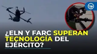 Drones con fibra &oacute;ptica dejan obsoletos los sistemas antidrones de la Fuerza P&uacute;blica: as&iacute; los usan