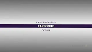Restoring Individual Files with Anytime Anywhere Access - Carbonite Safe Backup