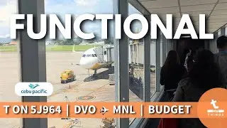 From Mount Apo to Manila | Cebu Pacific A321 CEO 5J964 Flight Review