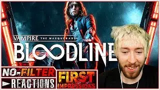 Vampire The Masquerade: Bloodlines 2 - Cinematic Announcement Trailer Reaction [No-Filter 2019]