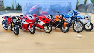 Die cast Metal 1/18 Scale Model Bikes | Ducati | Mv Agusta | KTM | Yamaha |