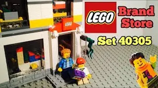 Sparky Reviews: Lego Brand Store Set 40305: Lego Set Overview