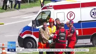 Akcja ratownicza w kopalni Rydułtowy