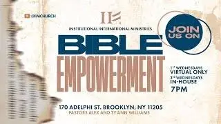 Bible Empowerment | Christ Or Culture? | Institutional International Ministries