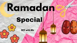 Ramzan Mubarak Wall Hanging DIY 🌙 | Easy Islamic Home Decoration #ramadan #homedecor #diy #viral 