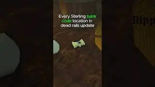 Every STERLING BANK CODE Location in Dead Rails Roblox Train Update | Dead Rails Guide #deadrails