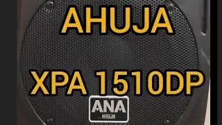 #Ahuja #XPA 1510 DP #125 WATS #Portable Karoake Active Speaker #Stage Monitor
