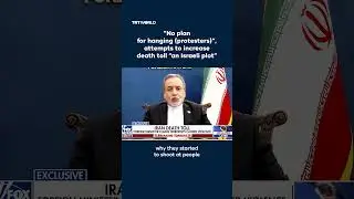 Iran's FM says Tehran won't hang arrested protesters