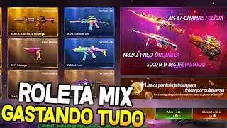 GASTANDO TUDO NA ROLETA MIX DE JULHO! GANHEI ALGO BOM?