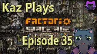 Kaz Plays - Factorio Space Age Episode 35: Completing The Belt Upgrade Project!