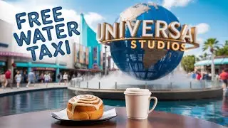 FREE Water Taxis & Cinnabon Breakfast, Universal Studios Florida
