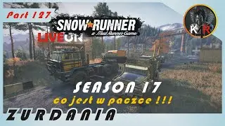 SnowRunner #127  Sezon 17 - ZURDANIA  - Co jest w PACZCE ?!? / LiveOn PL