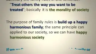 (WUOC 616) (Audio) Set up family rules inside of our house