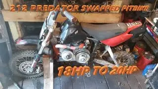 PIT BIKE 212 PREDATOR SWAP