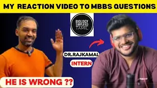 WHY HE IS WRONG❌  | DONT MISLEAD MBBS STUDENTS❗❗  |BIOLOGY SIMPLIFIED TAMIL | MBBS  | SALARY | DRRAJ