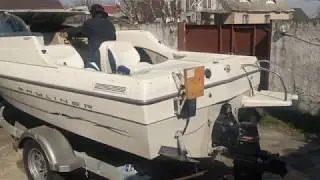Bayliner 1952 первый запуск после консервации 3.0 TKS engine start