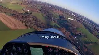 VFR Touch and Go Runway 06 at EDLE (Essen/Mülheim)