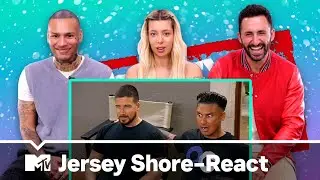 Shore-React eskaliert! | Walentina, Fabio & Jona reacten auf Jersey Shore Family Vacation