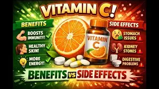 Vit C की गोली खाने से किडनी स्टोन्स होते है । VIT C - benefits, uses, side effects