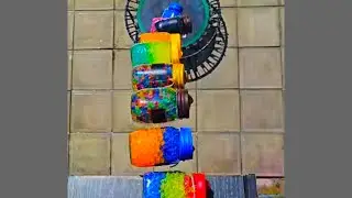 🎈Breaking Glass Bottles and Balloon Drops! Crushing Crunchy & Soft Things!🔥