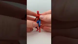 Spiderman got SQUISHED. #spiderman #goviral #mrvailen #moviecharacter #trendingshorts