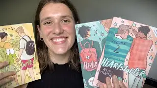 ASMR - tingly book triggers (Heartstopper 🍂)