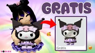 FOFO! 😍 COMO PEGAR a MOCHILA da KUROMI GR&Aacute;TIS no ROBLOX 2025 😱