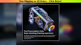 200W Powerful Colorful Light Effect Bluetooth Speaker with 2 Mic Portable Surround Sound Wireless