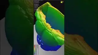 3D Printing Simulation (Additive Manufacturing): Transient Heat Transfer Analysis #shorts
