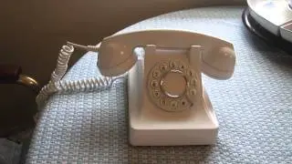 white telephone
