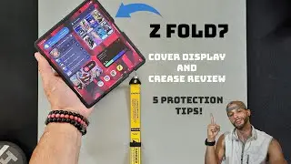 Samsung Galaxy Z Fold7 Cover Screen Experience, Crease Review & 5 Protection Tips!
