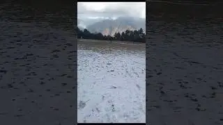 shogran Valley after snowfall