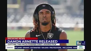 &lsquo;We cannot stand for the video of Damon with a gun,&rsquo; Raiders GM says after team releases Damon Arnet