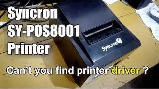 Syncron SY-POS8001 Printer | Setup Installation | Thermal Printer | Ninja PC