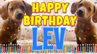Happy Birthday Lev! ( Funny Talking Dogs ) What Is Free On My Birthday