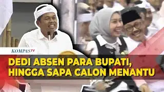 Momen Dedi Mulyadi Absen Para Bupati hingga Sapa Calon Menantu dari Garut