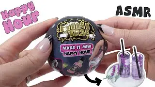 ASMR Miniverse Make It Mini Happy Hour Blind Bag Opening! DIY Resin Craft