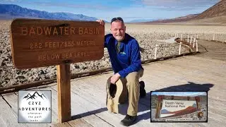 Badwater Basin in Death Valley National Park - Lowest Point in North America @CzyzAdventures