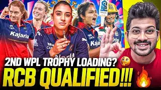 RCB INTO THE PLAYOFFS 🤯 Undefeated Streak Continues! | RCBW Dominating win vs Gujarat | WPL 2026