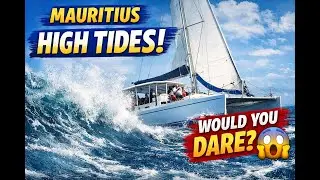 High Tides Catamaran Cruise in Mauritius 😱 | Would You Try This Adventure?