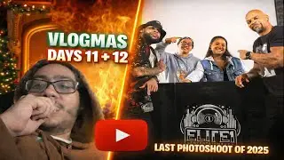 Vlogmas Days 11 & 12 | Last Photoshoot of 2025 + Holiday Vibes