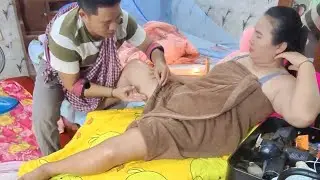 massage treat legs numbness  (Improve your health by massage) ASMR massage