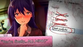 DELETING the FILES to CREATE... JUST YURI | Doki Doki Literature Club (Just Yuri)